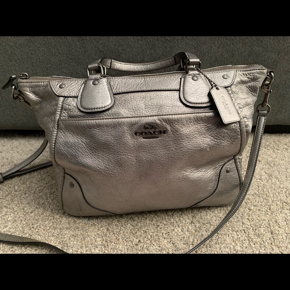 SOLD. Authentic Coach silver